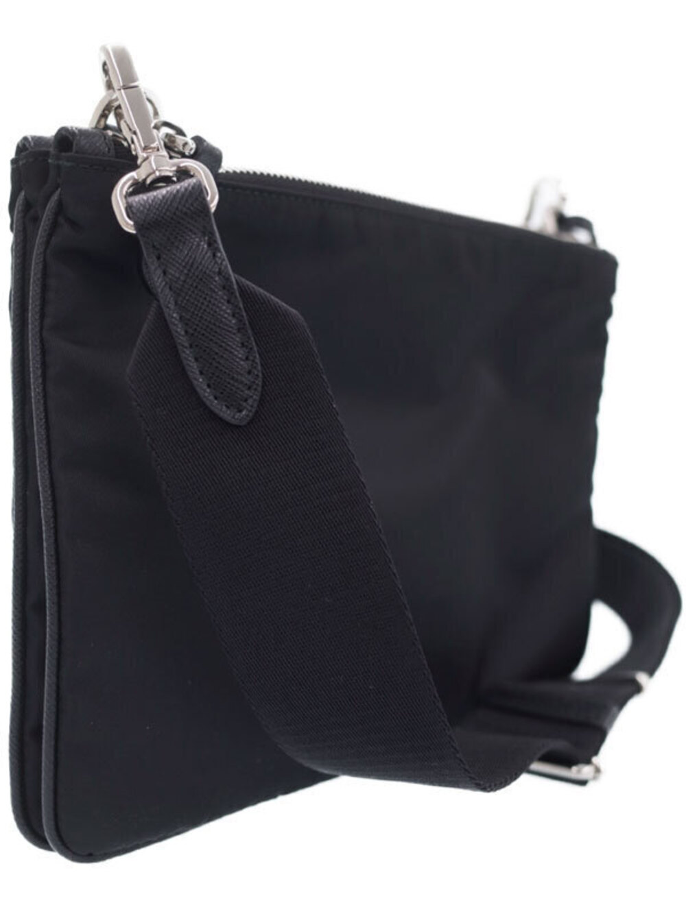 Prada shoulder ReEdition bag leather Black saffiano 2006